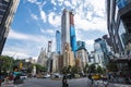 Columbus Circle in Manhattan, New York City, USA Royalty Free Stock Photo