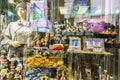 Souvenir shop at night in New York City, USA Royalty Free Stock Photo