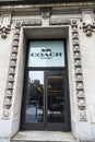 Coach store in New York City, USA Royalty Free Stock Photo