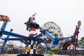 Luna Park amusement park in Coney Island Beach, New York City, USA
