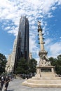 Columbus Circle in Manhattan, New York City, USA Royalty Free Stock Photo