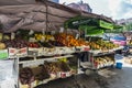 Street stall of fruit and vegetable in Harlem, New York City, USA Royalty Free Stock Photo