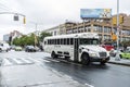 Malcolm X Boulevard in Harlem in New York City, USA