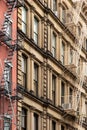 New York City / USA - JUN 27 2018: Old colorful classic building Royalty Free Stock Photo