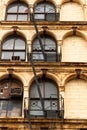 New York City / USA - JUN 27 2018: Old colorful classic building Royalty Free Stock Photo