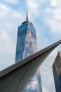 New York City / USA - JUN 20 2018: One World Trade Building in t