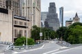 New York City / USA - JUN 20 2018: Skyscraper and old buildings Royalty Free Stock Photo