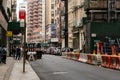 New York City / USA - JUN 27 2018: TriBeCa streets, and building Royalty Free Stock Photo