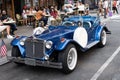 New York City, USA - June 30, 2023: Excalibur Series III phaeton car front driver side view parked