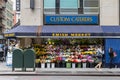New York City, USA - June 8, 2017: Amish market exterior in West Broadway, Manhattan. The Amish are committed to a simple life