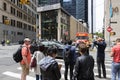 New York City, USA - June 8, 2017: Broad Financial Center at 100 Broad st, New York City on June 8, 2017