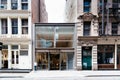 Luxury fashion storefront in Soho in New York