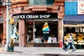 Gay Ice cream shop in Greeenwich Village Royalty Free Stock Photo