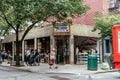 Picturesque Mexican restaurant in Greenwich Village in NYC Royalty Free Stock Photo