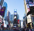 New York City, USA - June 7, 2017: View of chrysler building at sunset from 42st Royalty Free Stock Photo