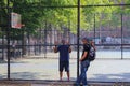 New York City, USA - June 10, 2017: The West Fourth Street Courts, also known as