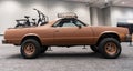 New York City, USA - March 27, 2024: Chevrolet El Camino retro car at New York International Auto Show, side view Royalty Free Stock Photo