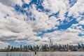 New York City, USA - May 05, 2023: Manhattan panorama cityscape represents the heartbeat of New York City