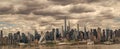 New York City, USA - May 05, 2023: metropolitan city skyline of manhattan, new york with skyscraper architecture Royalty Free Stock Photo