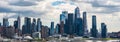 New York City, USA - May 05, 2023: panoramic view on manhattan midtown skyscraper cityscape on skyline of nyc Royalty Free Stock Photo