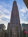 New York City Rockefeller Center in the Heart of Midtown Manhattan Royalty Free Stock Photo