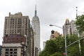 New York City USA Skyline empire state Skyscraper Royalty Free Stock Photo