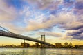 New York City view of the Williamsburg Bridge