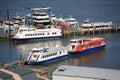 New York City Water Taxi Royalty Free Stock Photo