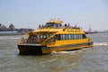 New York City Water Taxi in East River. Royalty Free Stock Photo