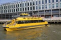 New York City Water Taxi in East River. Royalty Free Stock Photo