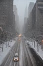 New York City in the winter