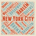 New York City word cloud