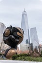 New York City World Trade Center Sphere Royalty Free Stock Photo