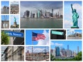 New York collage Royalty Free Stock Photo