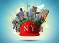 New York collage Royalty Free Stock Photo