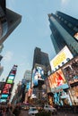 New York - DECEMBER 22, 2013: Times Square on December 22 in USA Royalty Free Stock Photo