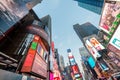 New York - DECEMBER 22, 2013: Times Square on December 22 in USA Royalty Free Stock Photo
