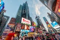 New York - DECEMBER 22, 2013: Times Square on December 22 in USA Royalty Free Stock Photo