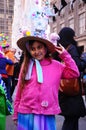 New York Easter Parade 2015 Lovely Latin Girl Royalty Free Stock Photo