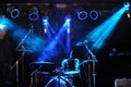 NEW YORK- FEBRUARY 27: Stage setup during Russian Rock Festival at Webster Hal