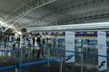 Finnair check in area at JFK International Airport