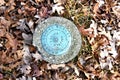 New york geological survey mark gaging station Royalty Free Stock Photo