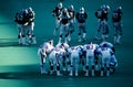 New York Giants Huddle Royalty Free Stock Photo