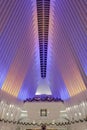 New York - Inside Path Station Oculus at Night