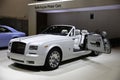 Rolls-Royce showcased at the New York Auto Show Royalty Free Stock Photo