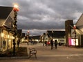 NEW YORK January,2019. People shop at Woodbury Common Premium Outlet on Jan 05, 2019 in Woodbury, New York, USA.