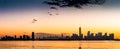 New York and Jersey City panorama