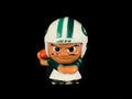 New York Jets Li`l Teammates on Black Backdrop Royalty Free Stock Photo