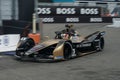 Antonio Felix Da Costa 13 of DS TECHEETAH Team driving Formula E car during 2021 ABB Formula E World Championship New York E-Pri Royalty Free Stock Photo