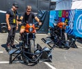 Harley Davidson debuts its all-electric LiveWire bike at the 2019 New York E-Prix FIA Formula E World Championship in Brooklyn